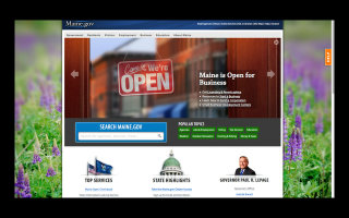 State of Maine's Official Website image