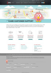 iCARE Customer Site image