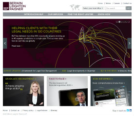 Berwin Leighton Paisner corporate site image