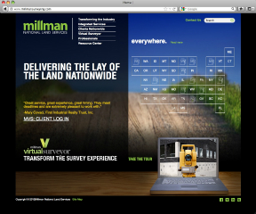 Millman Land Website  image