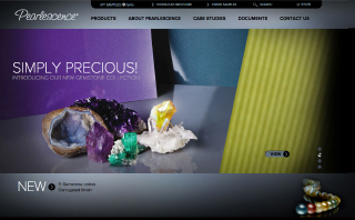 Pearlescence Website image