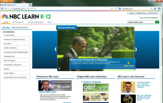 NBC Learn K-12 image