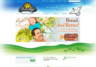 Food for Life Website image
