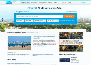 REW.ca Website image