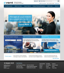 Cvent Website image