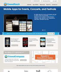 CrowdTorch Website image