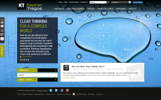 Kepner-Tregoe Website image