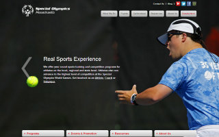 Special Olympics Massachusetts Website image