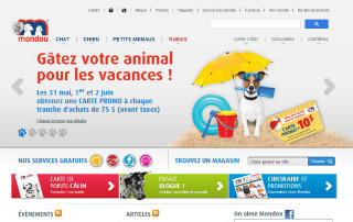 MONDOU Website image