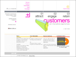Elliance Web Site image