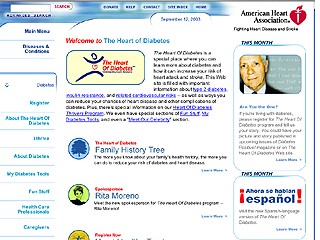 Heart of Diabetes -- American Heart Association image