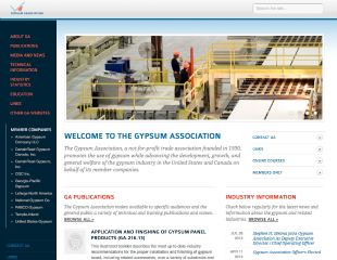 Gypsum Association image