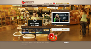 Earth Fare Website image
