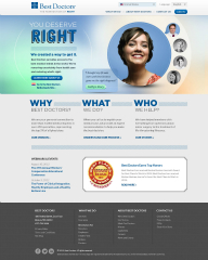 Best Doctors Website image