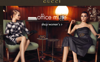 Gucci Mobile Website by Huge image