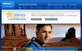 Walmart Military Site  image
