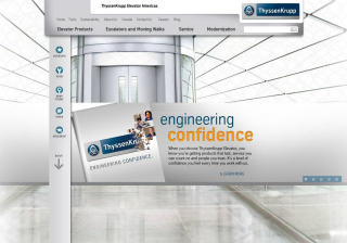 ThyssenKrupp Elevator Americas Website Redesign image