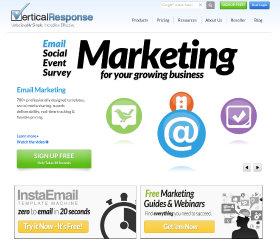VerticalResponse Website: Marketing for Your Growing Business image