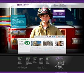 St. Mike's College Website Redesign image