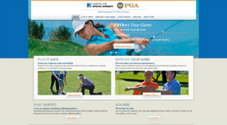 Hospital for Special Surgery PGA Web Portal image