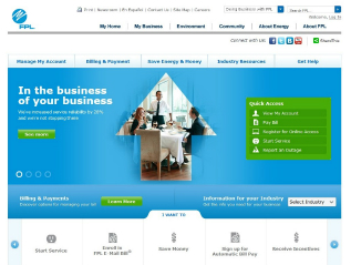 FPL Business Website Redesign image