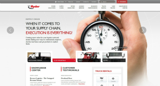 Ryder Website Redesign  image
