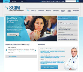 The Society of General Internal Medicine Website image