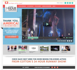 Cotton 24-Hr Runway Show image