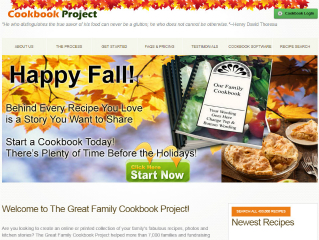 Familycookbookproject.com image
