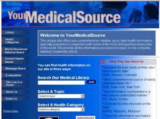 Your Medical Source - A wealth of outstanding health information image