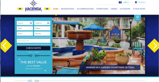 Hacienda Hotel Website image