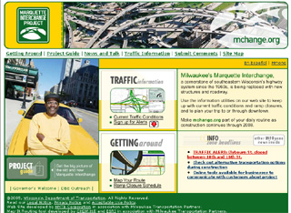 Mchange.org Traveler Information Web Site image