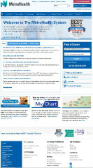 The MetroHealth System - Site Redesign image