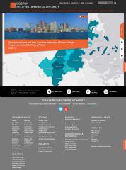 Boston Redevelopment Authority Website image