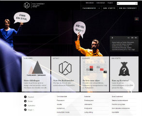 Web site for the Norwegian Culture Council image