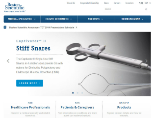 Redesign of bostonscientific.com image