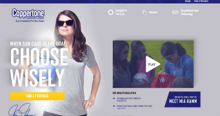 Coppertone Polarized Lenses Consumer Site image