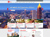 Atlanta Leisure Website image