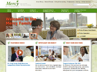 Mercy Medical Center Website image