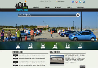 Dallas-Fort Worth Clean Cities Website image