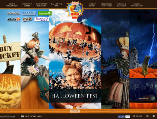 Ocean Park Halloween Fest 2014 Campaign Website image