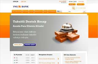 ING Bank Turkey's New Responsive Website image