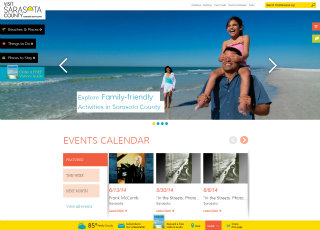 Visit Sarasota County Responsive Design Website image