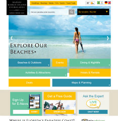 Florida’s Paradise Coast Responsive Design Website image