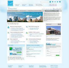 ENERGY STAR® for Commercial Buildings and Industrial Plants: Website Redesign image