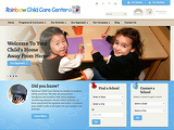 Rainbow Child Care Center Website image