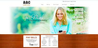 AAC Credit Union Website image