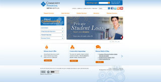 Community Financial Credit Union Website image
