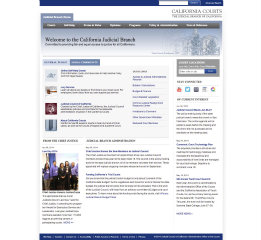 Administrative Office of the Courts Website Redesign image