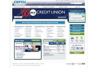 Citizens Equity First Credit Union Website Redesign image